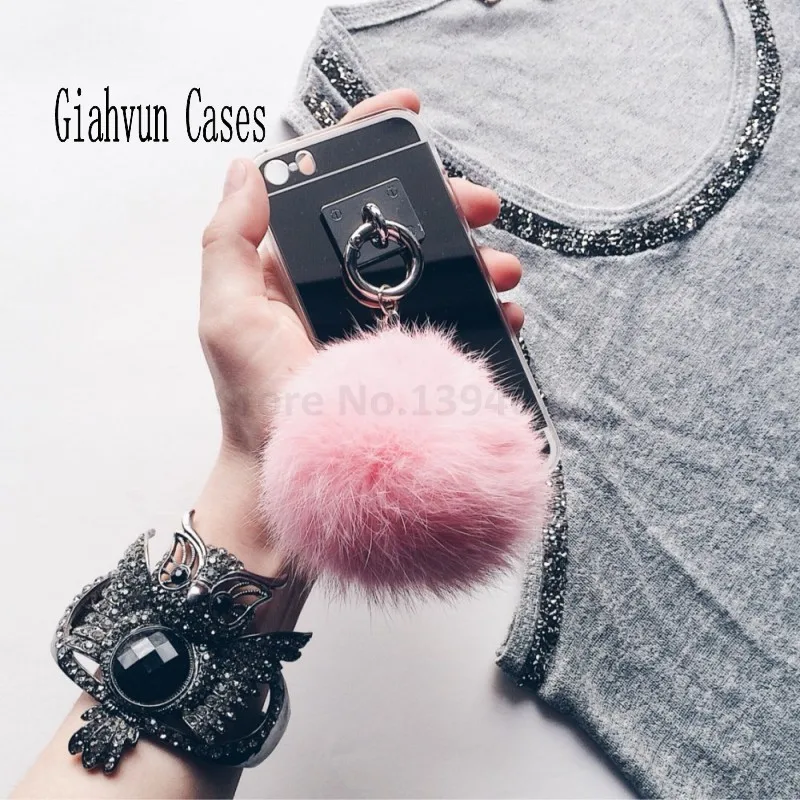 Металлический веревочный зеркальный мягкий пушистый теплый помпон из