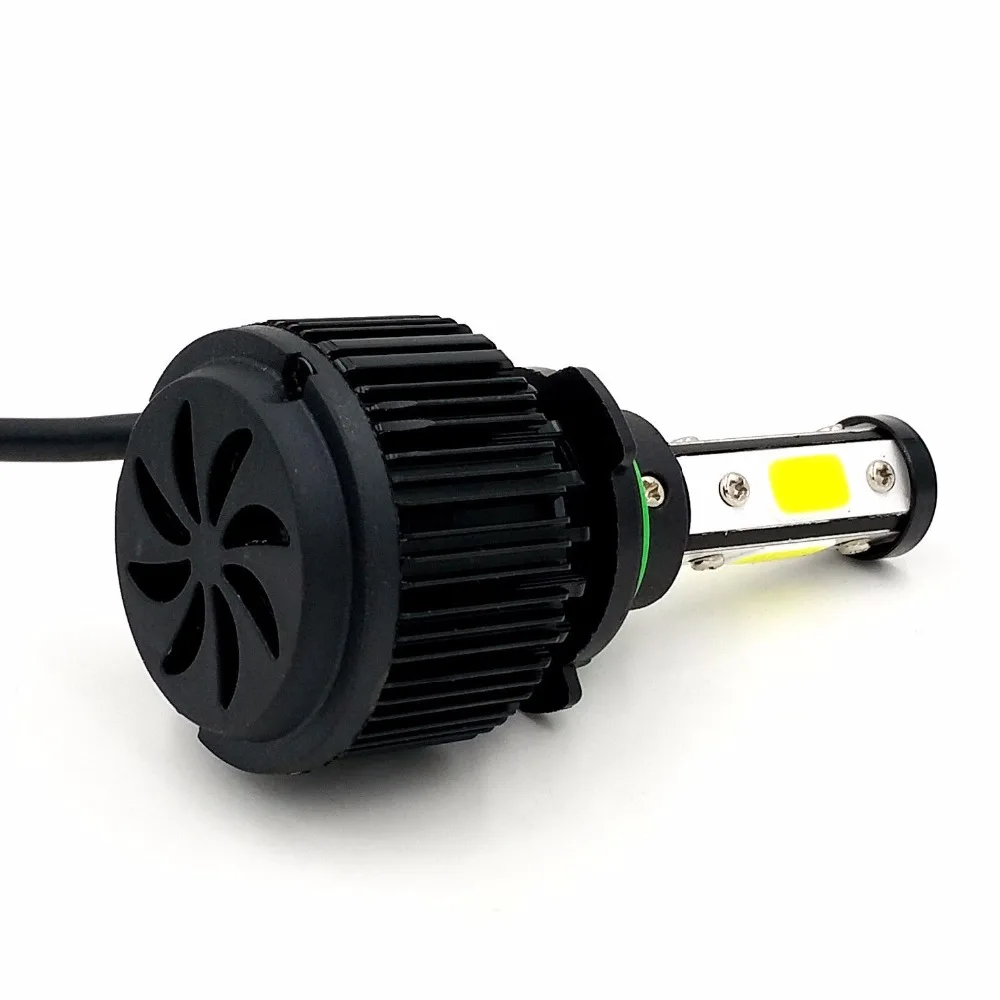 NITHTEYE 1200W 180000LM светодиодный комплект фар 9005 HB3 с высокими балками 6000K белая пара