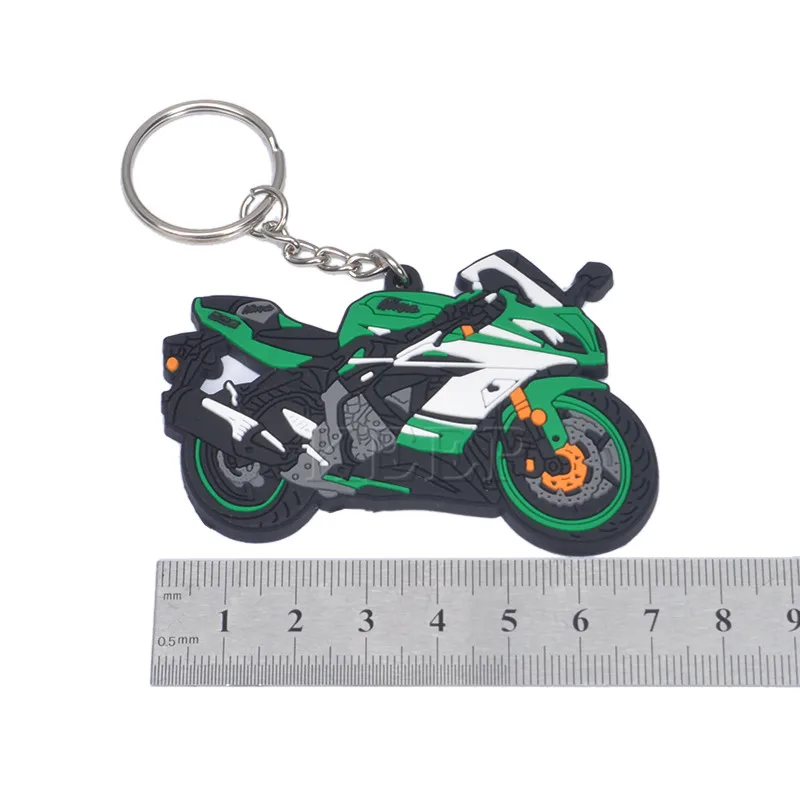 Брелок модель мотоцикла резиновая брелок держатель для BMW Suzuki Yamaha Kawasaki Honda 46