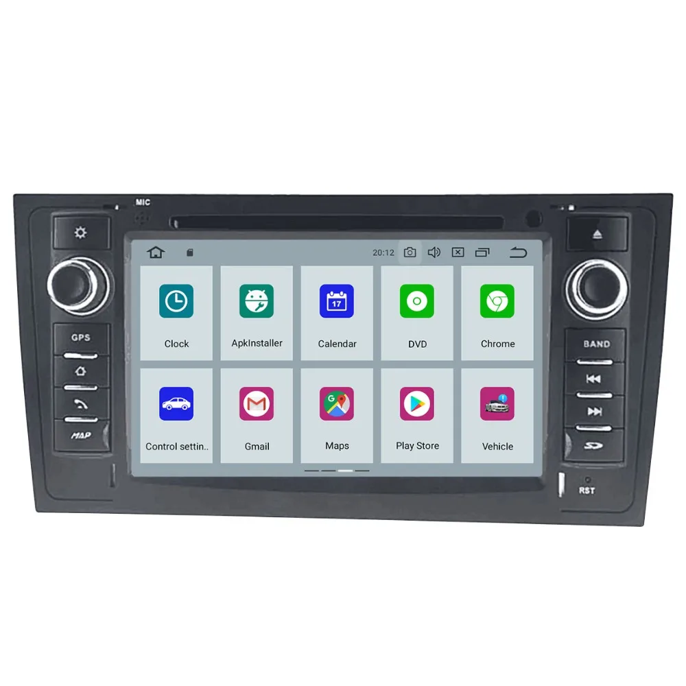 Автомобильный DVD плеер Aotsr мультимедийный видеоплеер на Android 9 0 с GPS 4 Гб + 32 ГБ 2 16