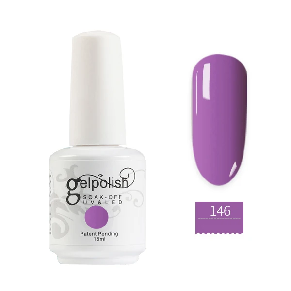 Лидер продаж Высокое качество 15 мл гель лак для ногтей бабушка серый Gelpolish Nail Art товары Top Coat Гель-лак Цвет серый лак для ногтей - Цвет: 146