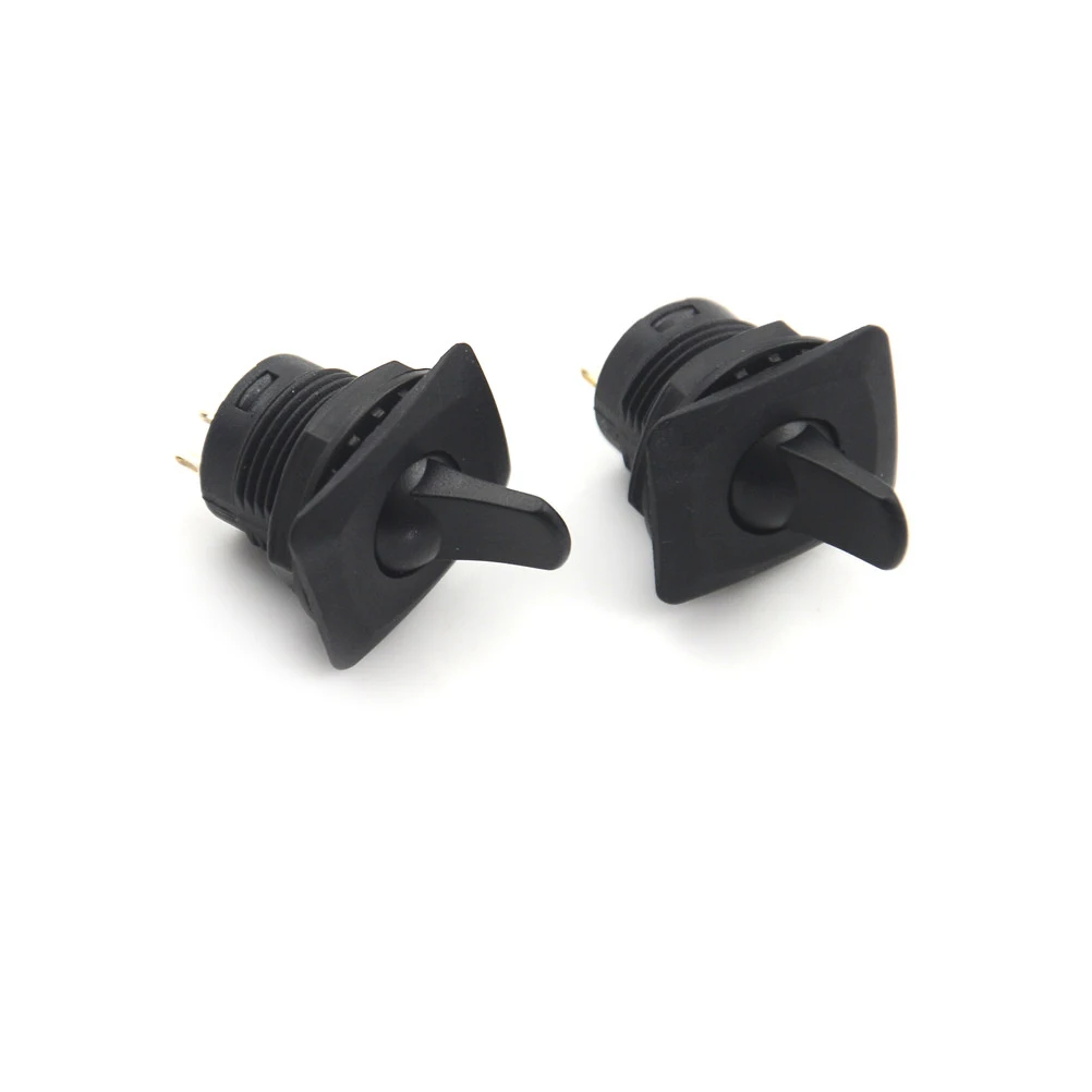 2 шт. черный цвет SCI R13-402 вкл. 3Pin поддержание позиции круглый тумблер SPDT Панель