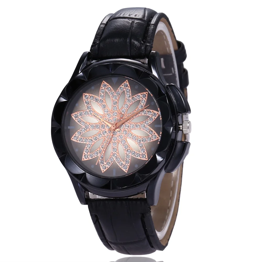 Горячая Распродажа новые модные роскошные женские часы с бриллиантами и