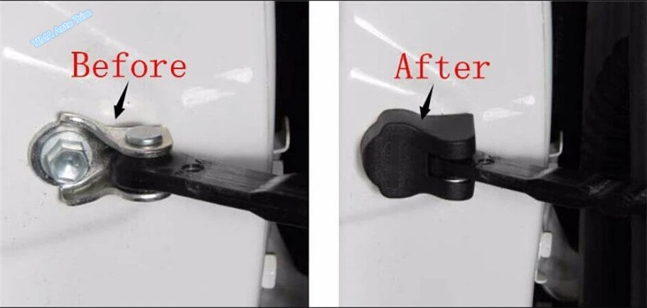 

Lapetus Inner Door Lock & Arm Stop Rust Waterproof Protector Cover Car Styling For Nissan Qashqai J11 Rogue X-trail 2014 - 2020