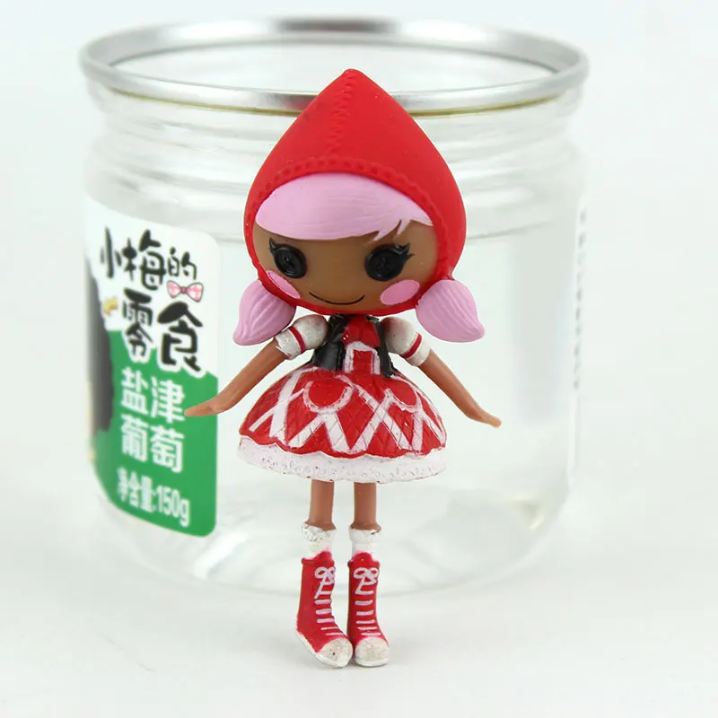 2 Новое поступление мини 3 дюймов MGA куклы Lalaloopsy Мини Куклы для девочки игрушка театр свой уникальный стиль - Цвет: 2