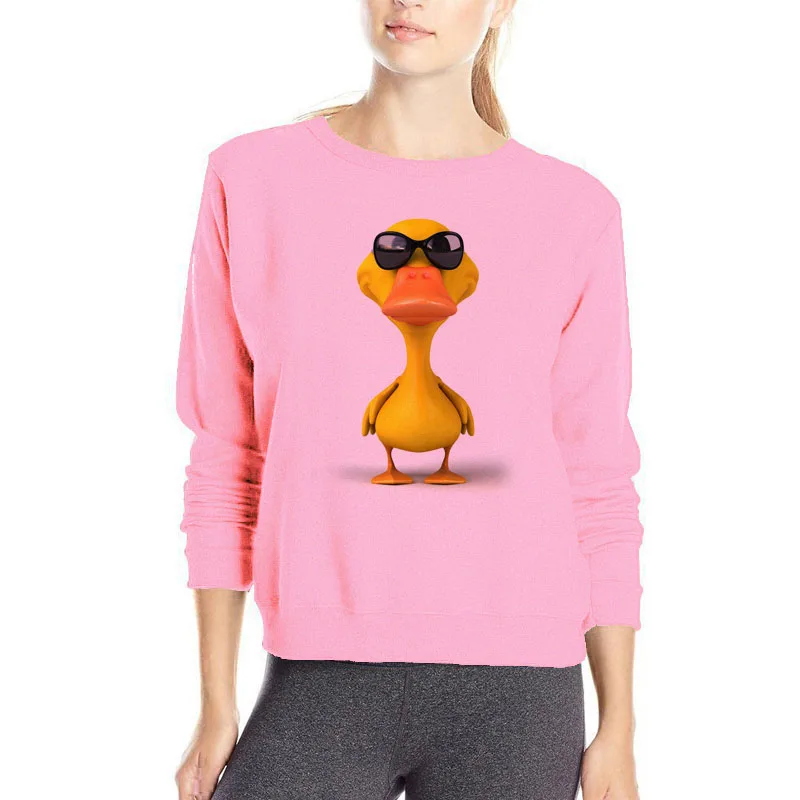 

New design 3D duck hoodies funny sweatshirt hot sale cotton clothes pullover casual hoody womens cute 3D duck hoodie outwear