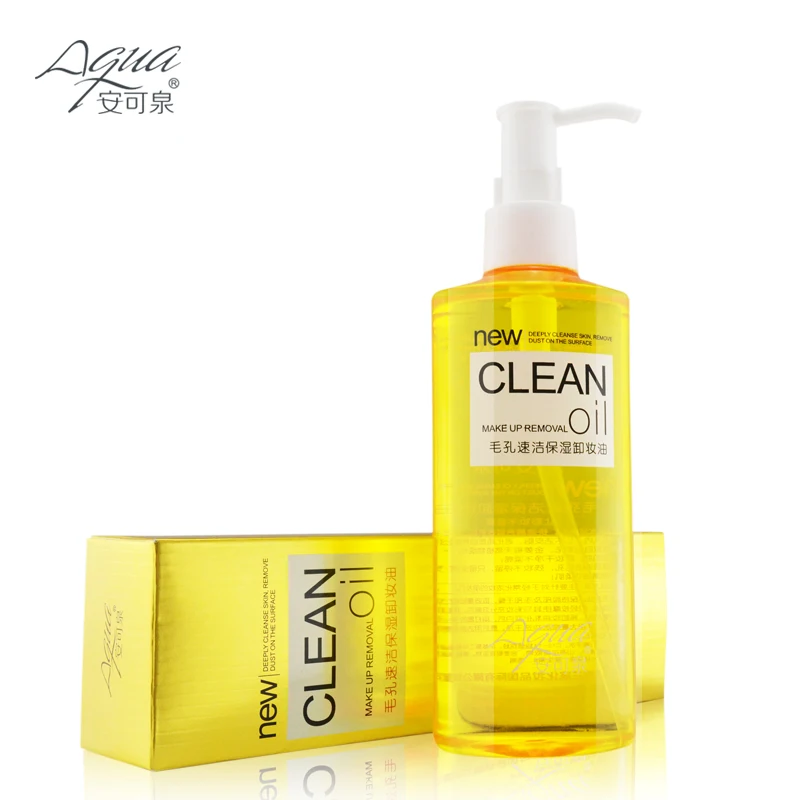 Средство для удаления макияжа масло глубокого очищения лица глаз и губ уход за