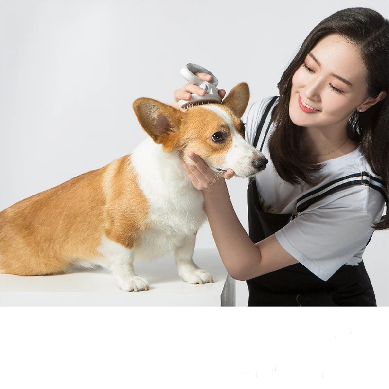 Pet arc-формы гребень кошка собака расческа для удаления волос массаж удалить