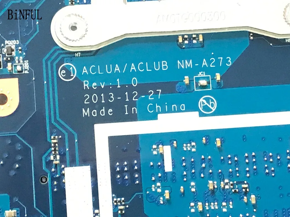 BiNFUL работает доступно ACLUA/ACLUB NM-A273 для LENOVO Z50-70 Материнская плата ноутбука с бортовой 3558U+ видеокарта( товар