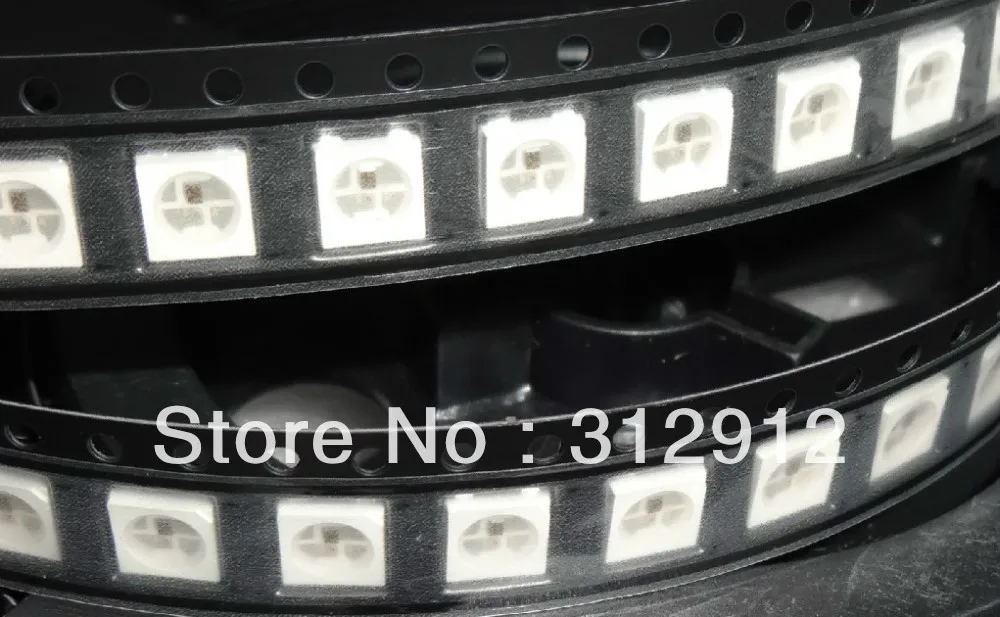 1000 шт. WS2812B4 контакта светодиодный 5050 SMD RGB со встроенной микросхемой WS2811 внутри|led