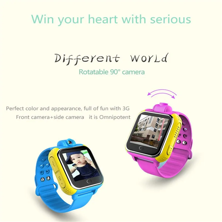 Smart Watch телефон jm13 q730 Камера GPS местоположение Сенсорный экран WI FI 3 г трекер для