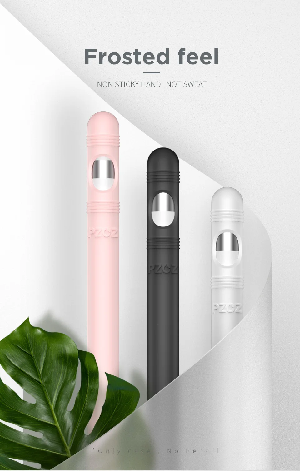 PZOZ для Apple, чехол-карандаш, аксессуары, нескользящий Силиконовый защитный чехол для ipad pro, iPencil, чехол, цельный чехол, полная защита
