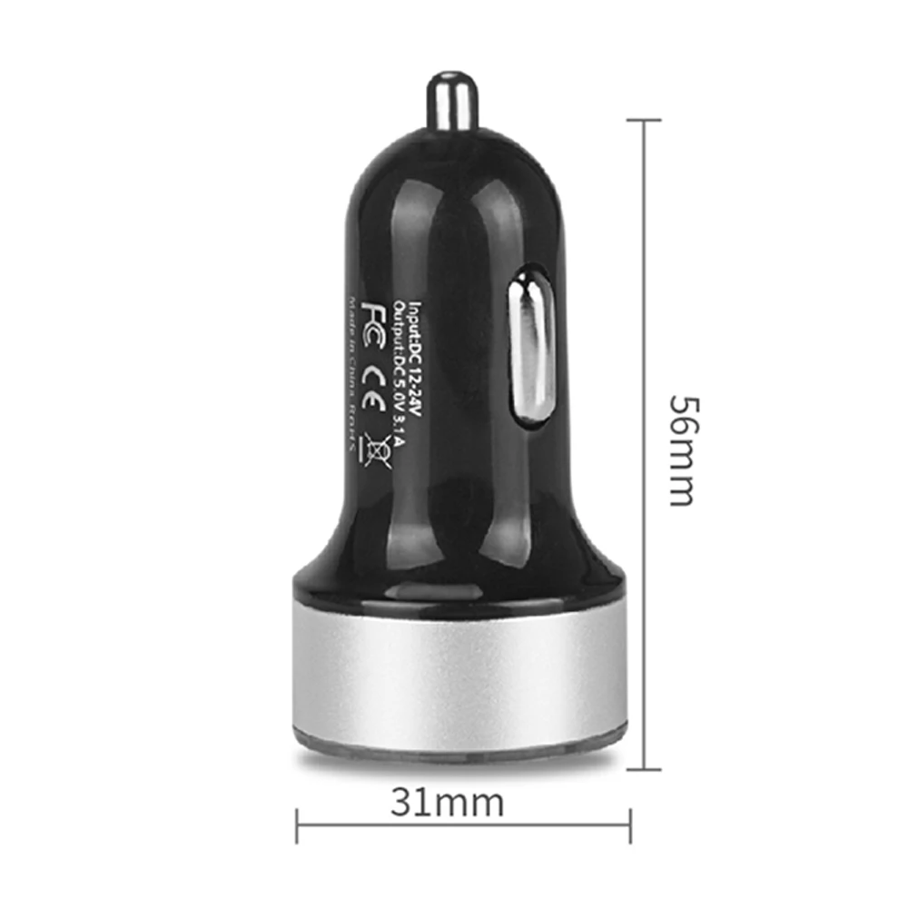 XIWANGTONG цифровой дисплей зарядка двойной зарядное устройство USB быстрая апертура