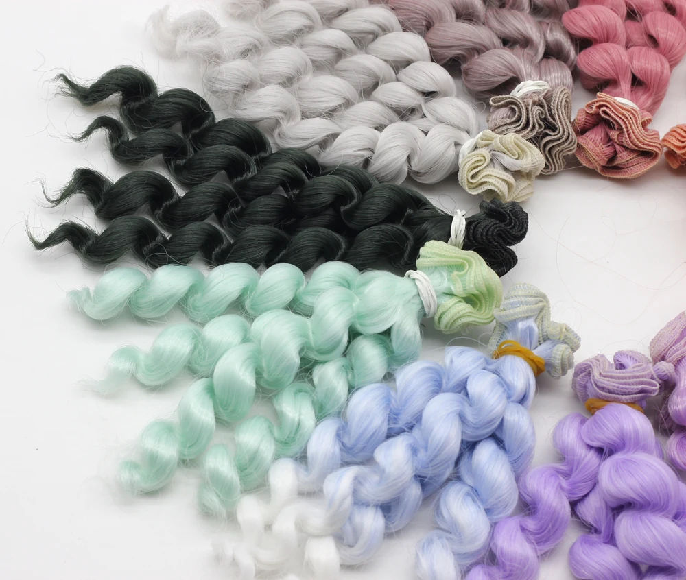 Заводская поставка 1 шт. 15 см толстые розовые синие фиолетовые золотые кукольные