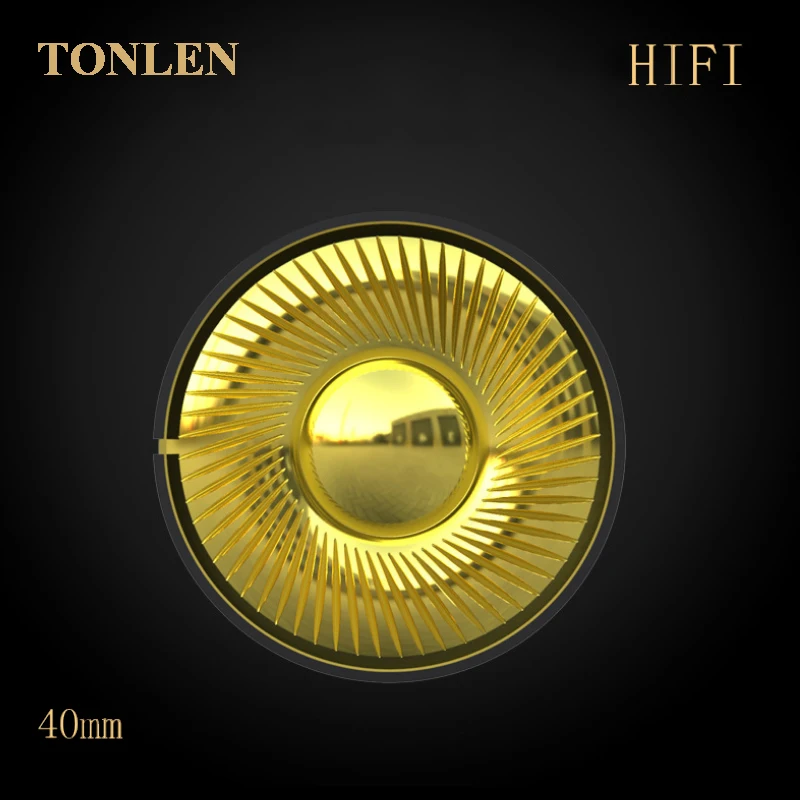 TONLEN HIFI наушники Динамик Блок 40 мм гарнитура стабильная трехчастотная форма