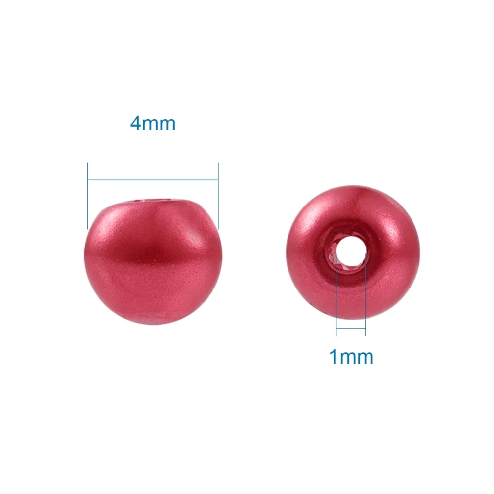 Бусины рождественские из перламутрового стекла 4/6/8 мм|glass pearl beads|pearl beadspearl glass beads |