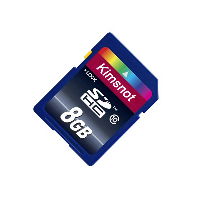 Карта памяти Kimsnot 64 ГБ SDXC 32 16 8 SDHC sd карта высокоскоростной Класс 10 300x C10 для