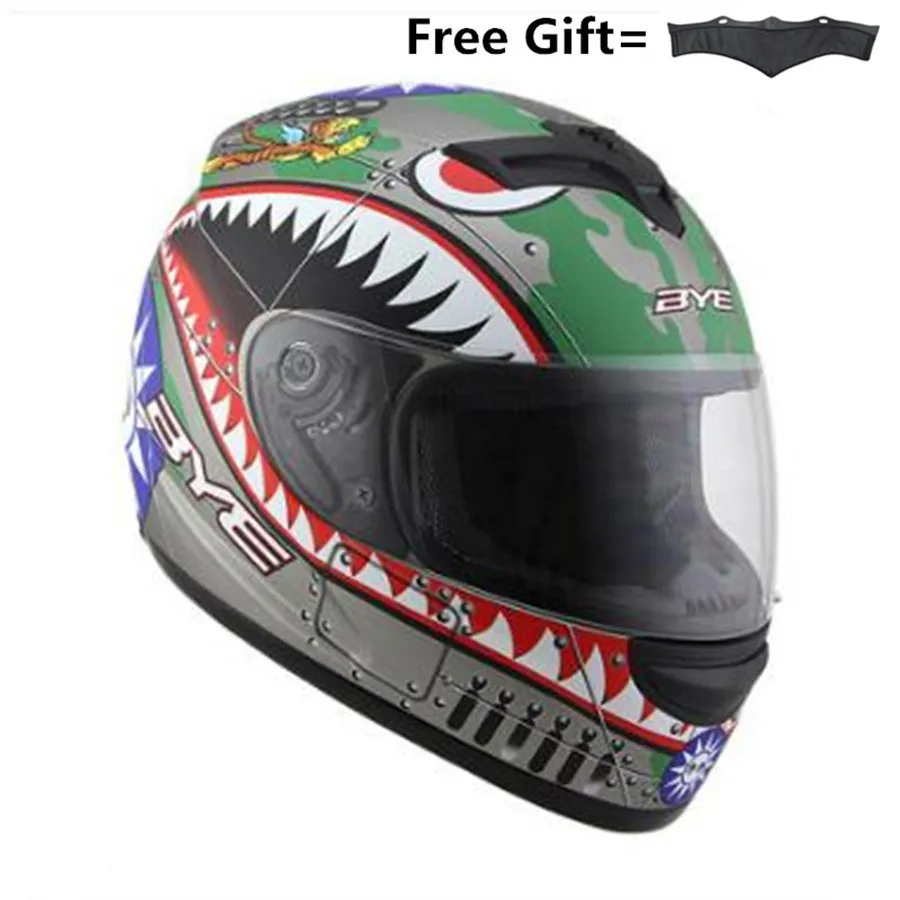 clear lens Полнолицевой мотоциклетный шлем для мотокросса ATV Moto Helmet Cross горные внедорожные мотоциклетный шлем DOT 10 видов цветов - Цвет: clear lens