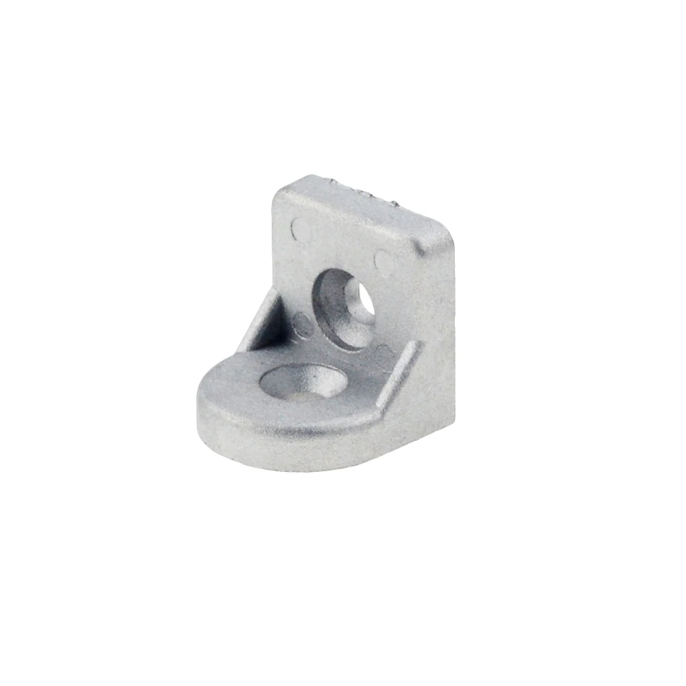 1PC Steering Angle Corner Bracket 3030 4040 4545 90 Degree Connector Connection Joint for Aluminum Profile - Цвет: 3030 Alum