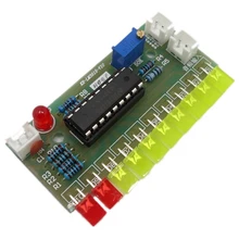 LM3915 аудио DIY светодиодный индикатор уровня комплект LM3915 аудио DIY светодиодный индикатор уровня комплект