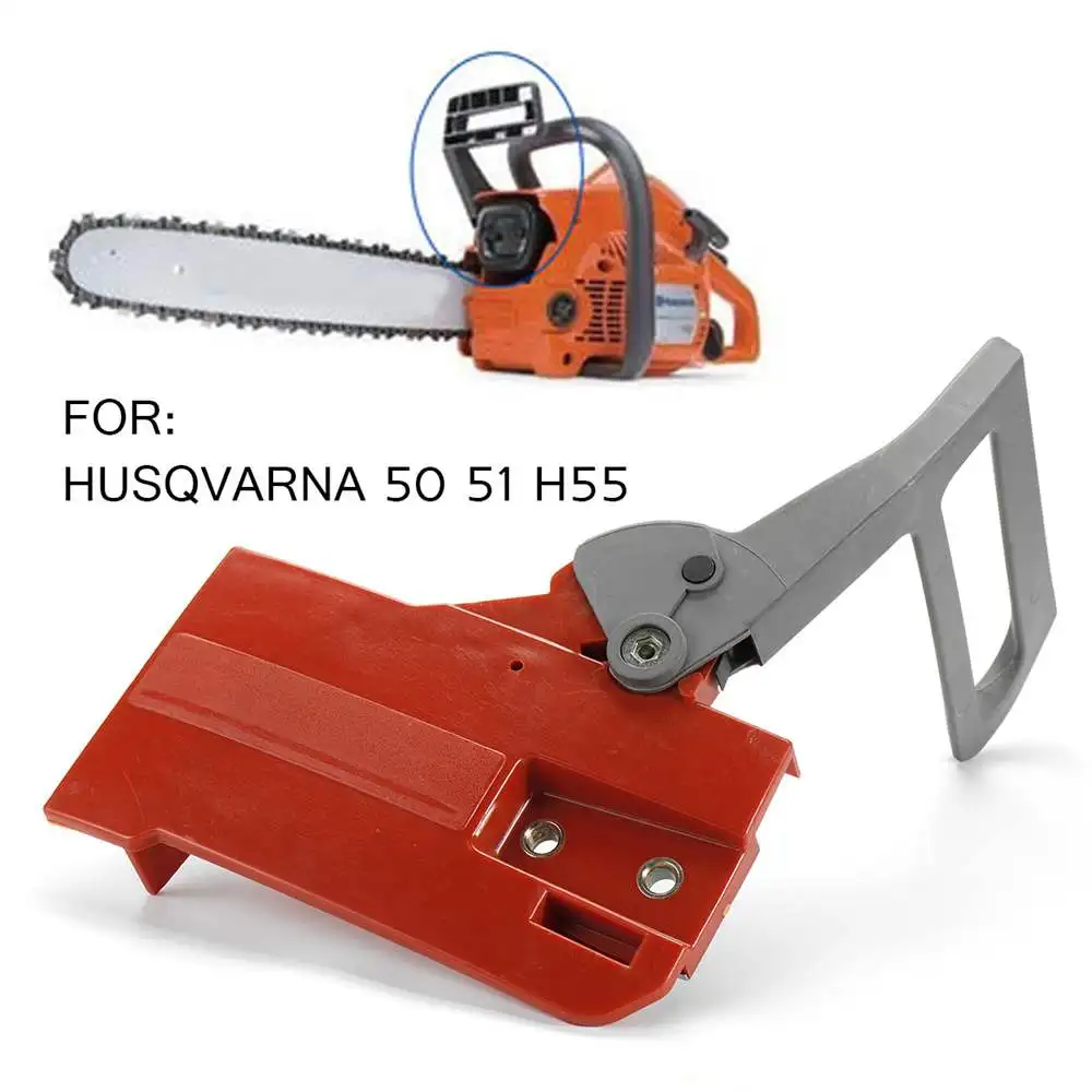Звездочка для цепной пилы Тормозная ручка в сборе для Husqvarna 50 51 H55 Замена цепной пилы аксессуары