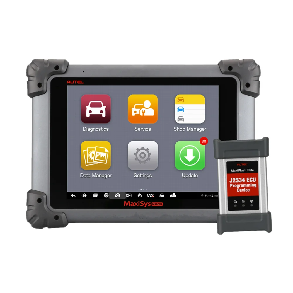 Autel Maxisys Pro MS908P автоматический диагностический инструмент полная система J2534 Программирование же функция как MaxiCOM MK908P