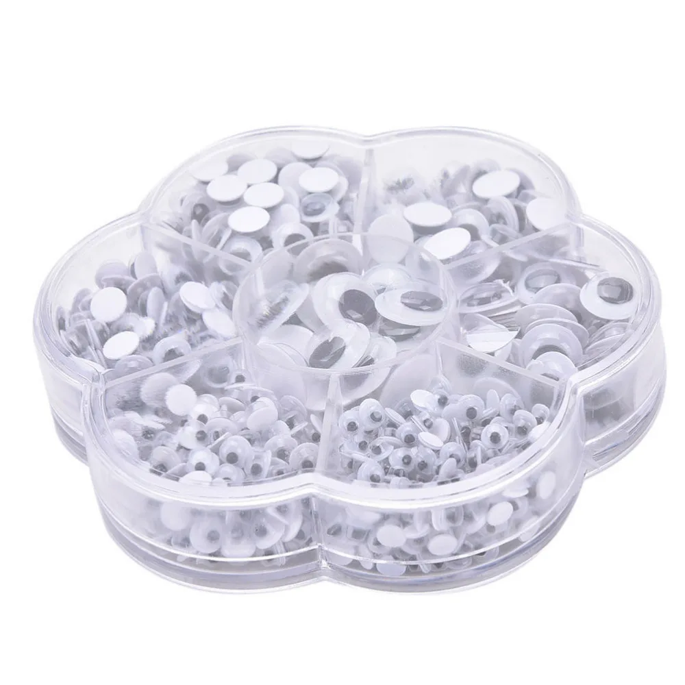 700 шт. круглые самоклеящиеся глаза Google Eyes 4/5/6/7/10/12 мм|dolls with accessories|dolls houses and