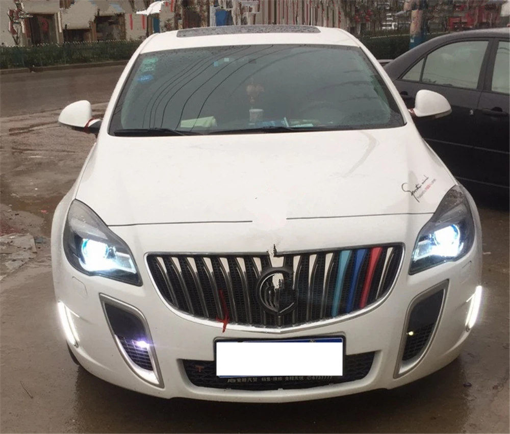 Автомобильный мигающий светодиодный DRL 2 шт. для Buick Regal GS Opel Insignia 2010 2011 2012 2013 противотуманные фары, дневные ходовые огни