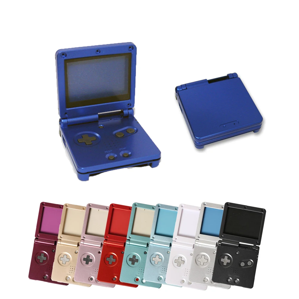 

10 шт. в партии, чехол для GBA SP, Классический чехол для замены корпуса, чехол для игровой консоли GameBoy Advance SP