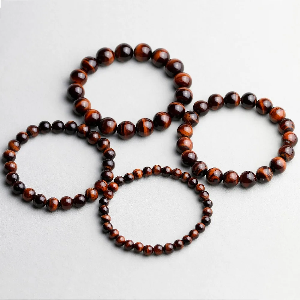 Браслет из тигрового глаза с Буддой 4 размера|Плетеные браслеты| |