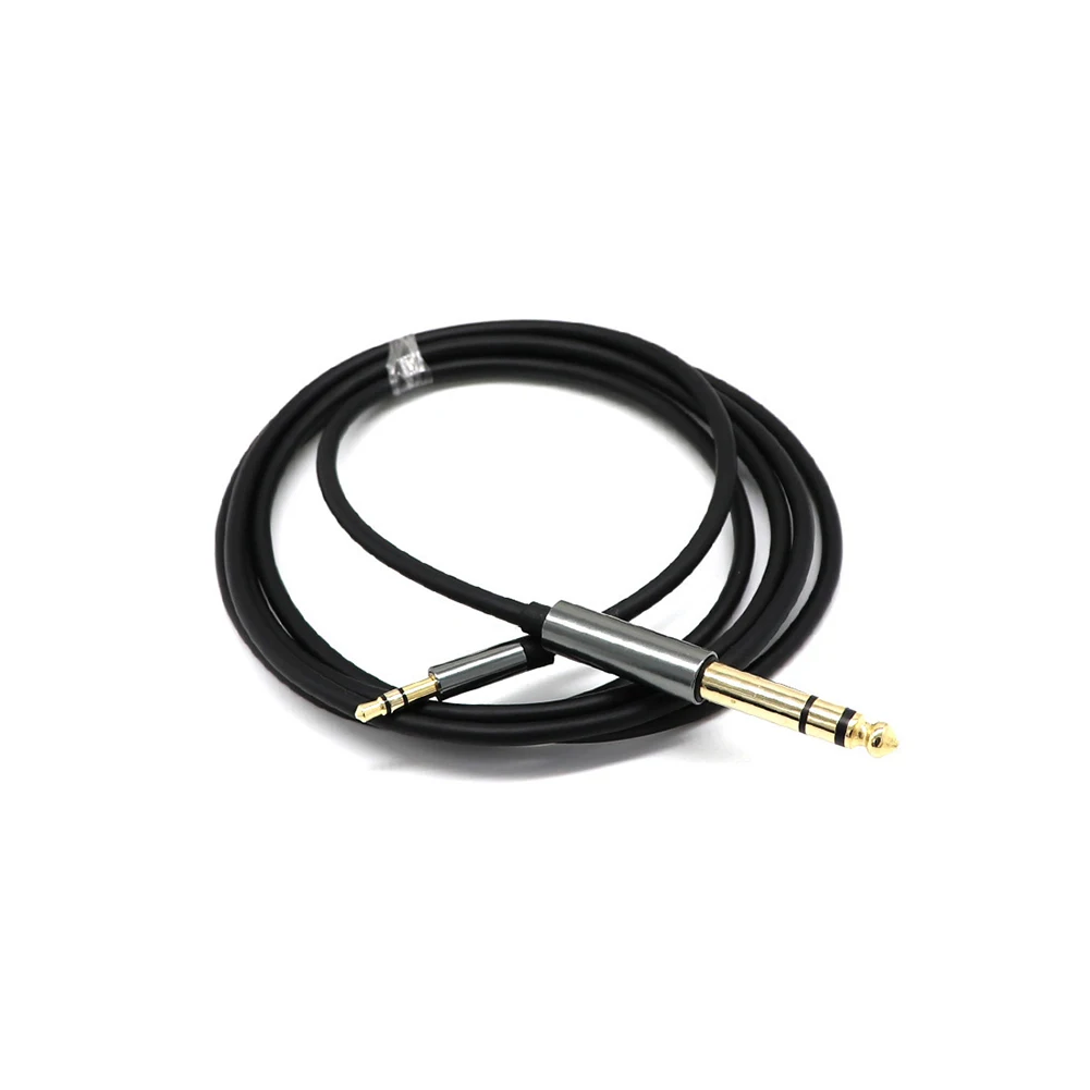 

1.5m Adapter Cable M/M 3.5mm Mini Jack Male to 6.35mm 1/4" Plug Male TRS Stereo Audio Cord New Arrival