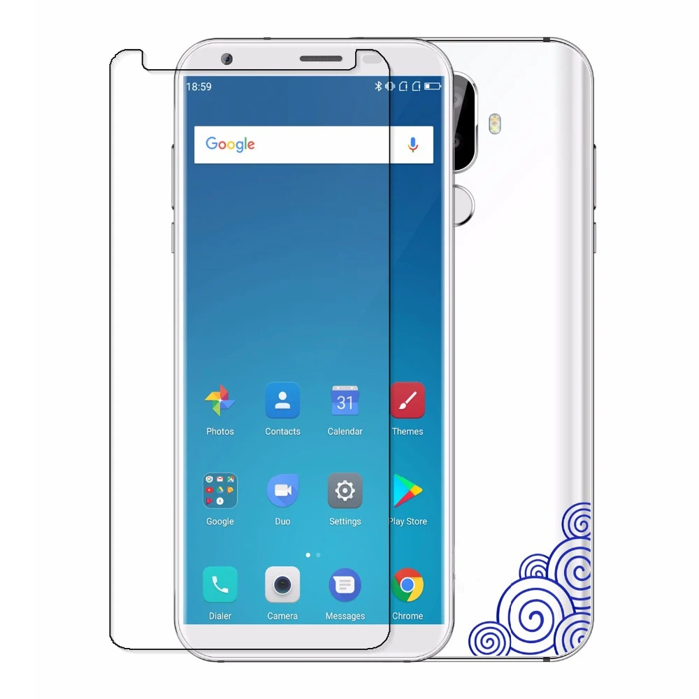 2 шт. 2.5D 0 25 мм 9H закаленное стекло Защита для экрана Защитная пленка Oukitel K5