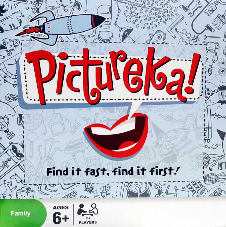 Горячие игры английская семья вечерние Pictureka настольная игра фоска