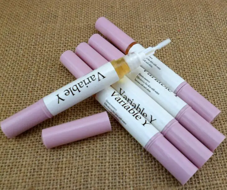 12 штук упак. переменный Y лечение роста ресниц розовый 3 мл толстое Удлинение