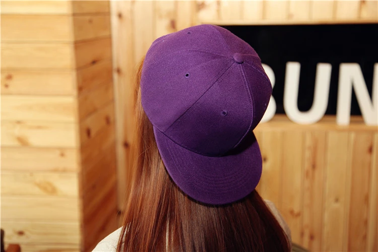 Регулируемая хлопковая кепка для мужчин и женщин Разноцветные бейсболки