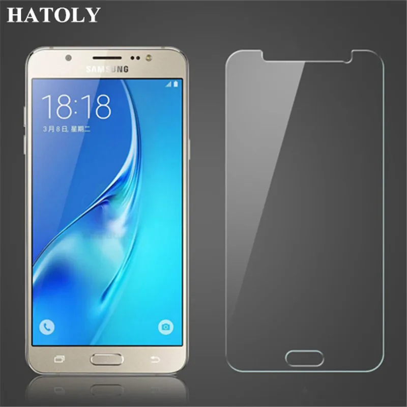 sPara Samsung Galaxy Neo J7 de cristal ultra delgada pantalla HD de la pel&iacute;cula protectora del protector para Samsung J7 Neo vidrio templado para el J7 Neo ^-0