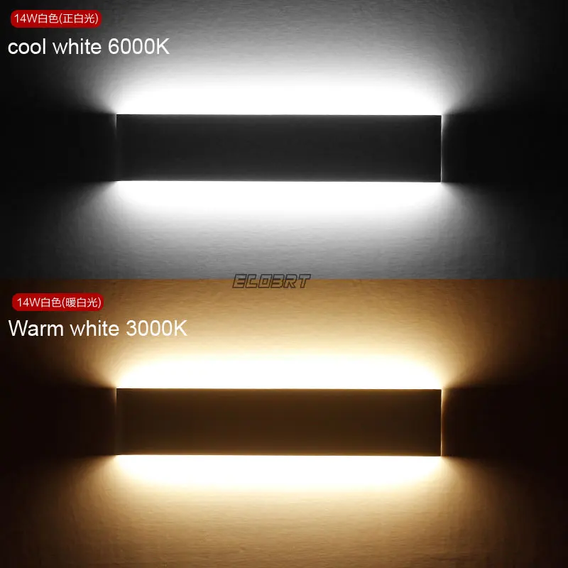 Внутренний настенный линейный алюминиевый светильник длиной 20 Вт 61 см|light kits for