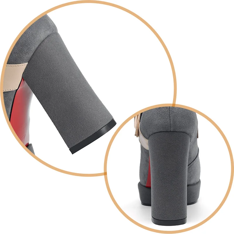 Вселенная Мэри Джейн женская обувь на платформе очень высоком каблуке G057 | Обувь