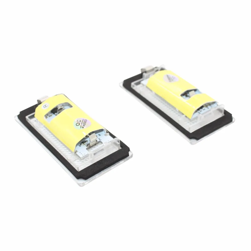 2x безотказный 18 3528 SMD CAN шина светодиод светильник номерного знака лампы