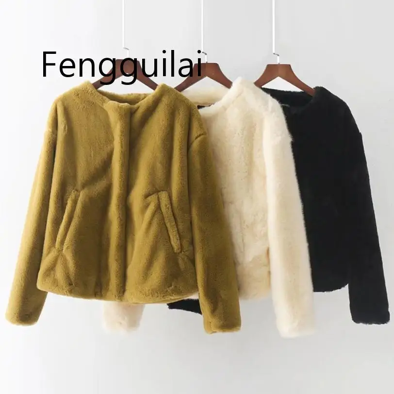 

coats for women 2019 faux fur coat women Warm Long Coat Jacket Parka Outwear Cardigan Overcoat
