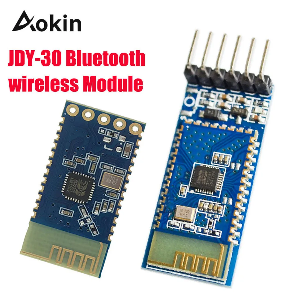

Jdy-30 Sppc Bluetooth Serial Pass-through Module Wireless Serial Communication From Machine Wireless Spp-c Replace Hc-05 Hc-06
