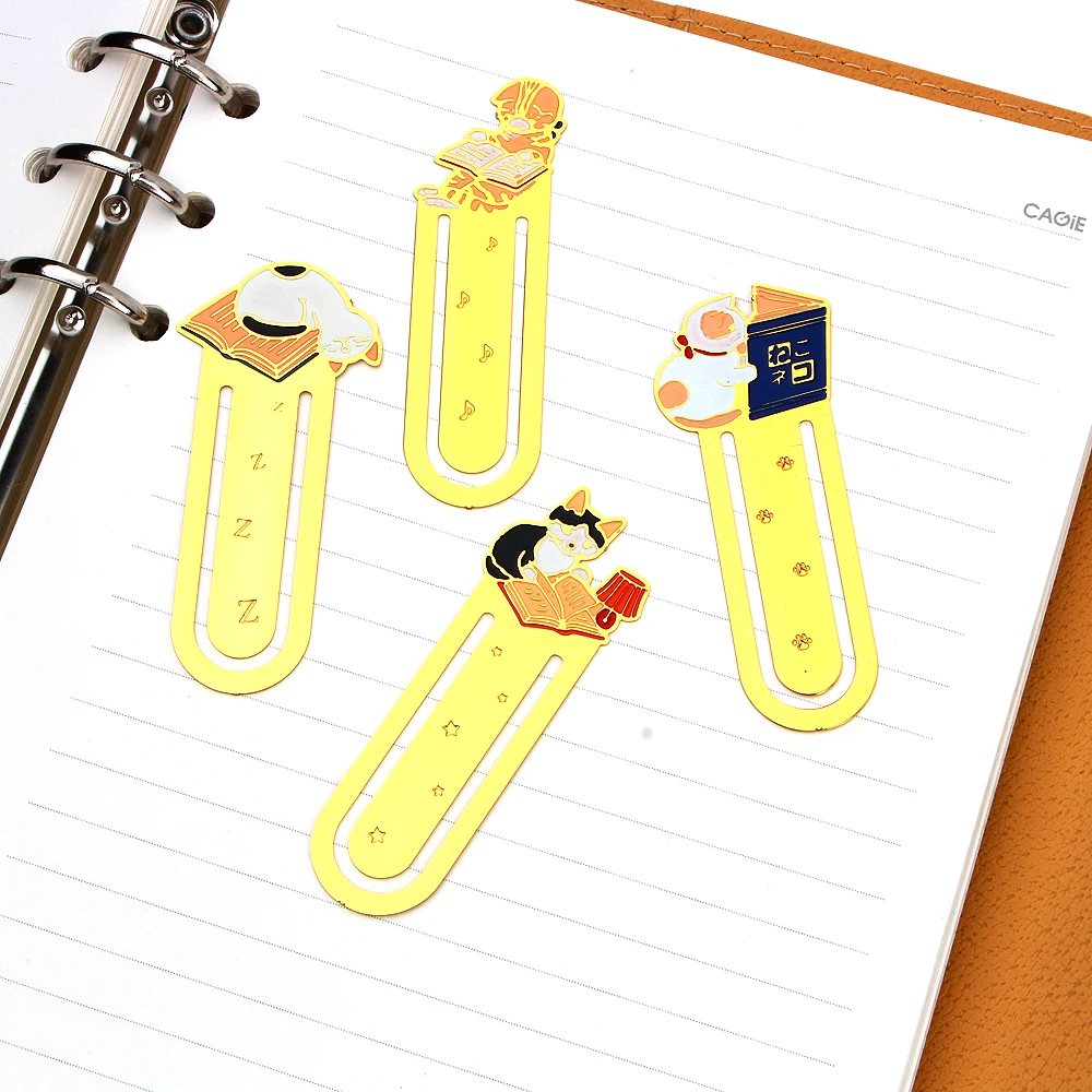 Милый мультяшный планер бумажный зажим книга для подарка канцелярские
