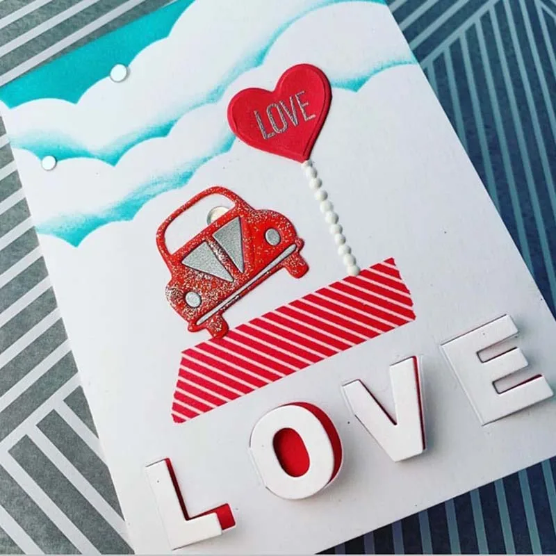 AddyCraft штампованные металлические штампы для высечки ярлык скрапбукинга бумаги