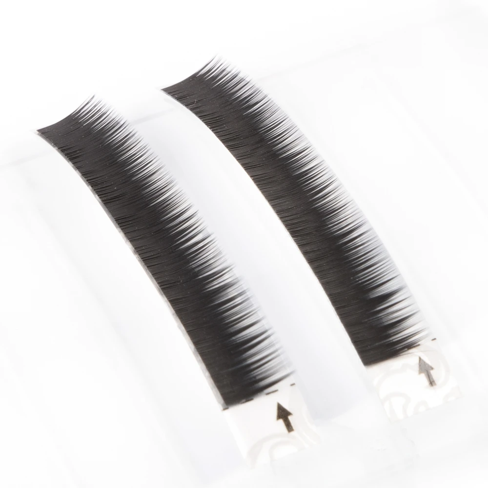 Накладные ресницы GLAMLASH J Crul толщина 0 10 накладные для бровей черного цвета мягкие