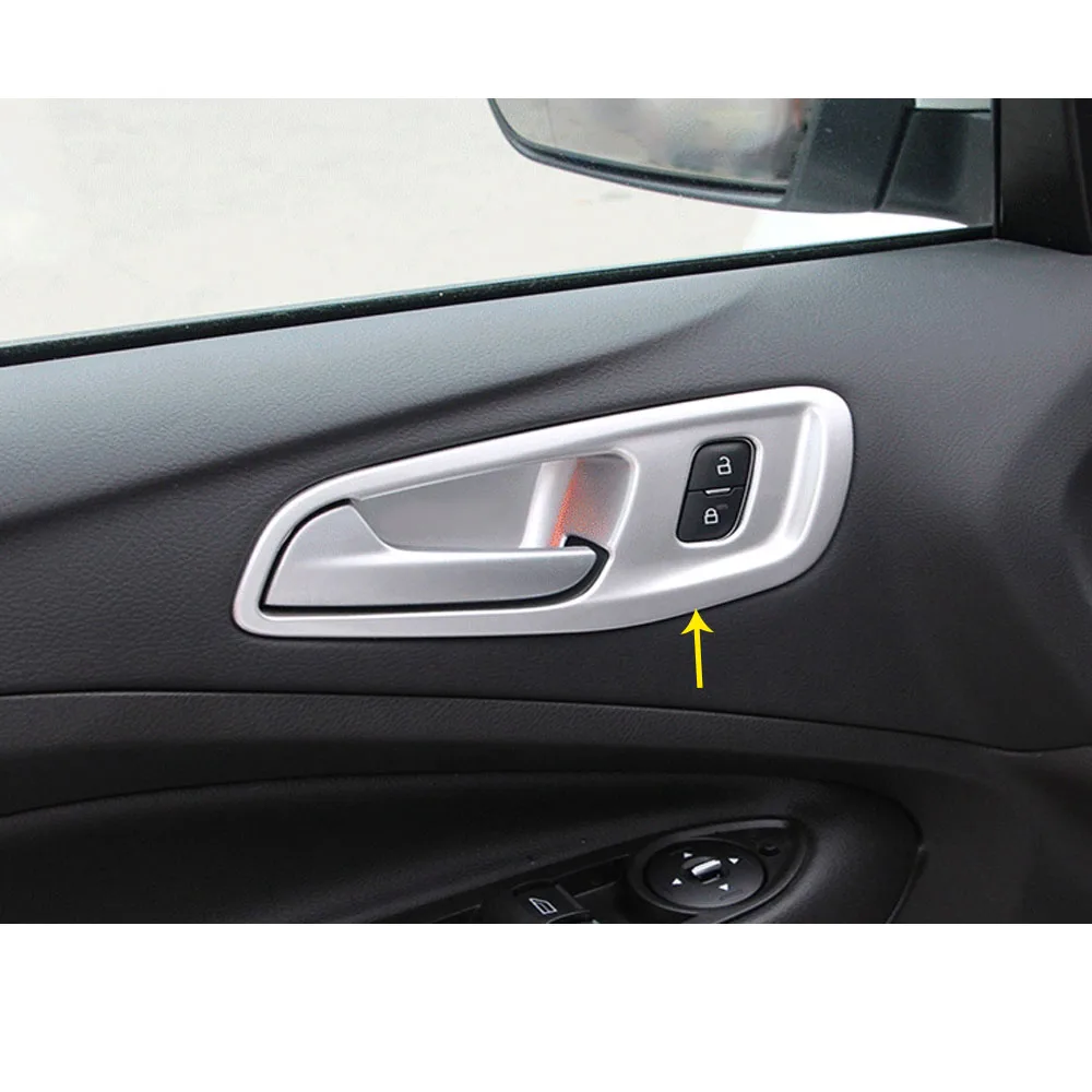 Накладка на автомобиль для Ford Kuga 2017 2018 2019 накладка ручки ABS хром внутренняя ручка