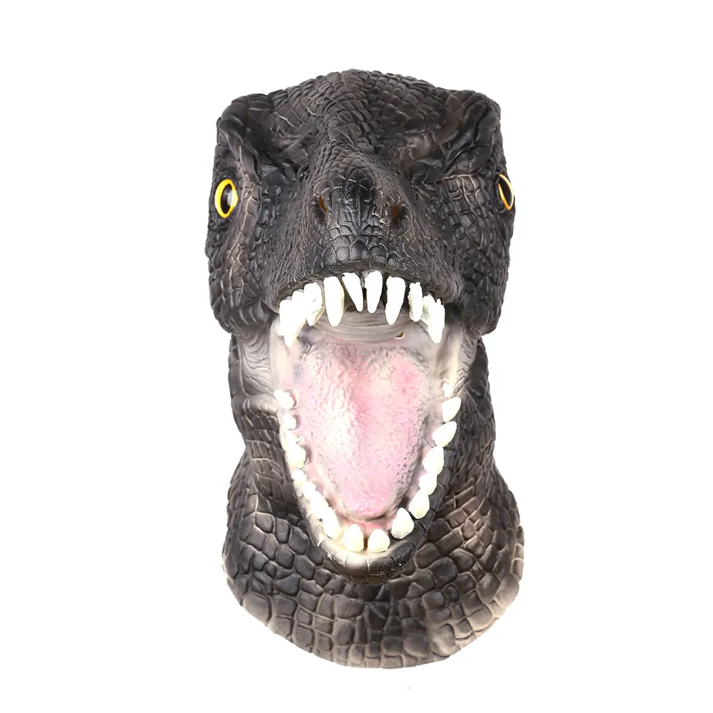 Головные уборы динозавр Хэллоуин экологическая маска вечерние латексные