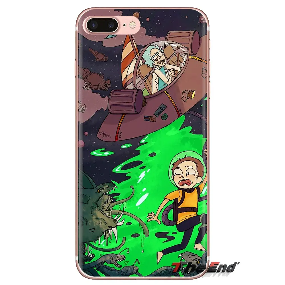 Мягкие прозрачные чехлы для семьи Rick And Morty NEBULA Huawei Mate Honor 4C 5C 5X 6X 7 7A 7C 8 9 10 8C 8X 20 Lite Pro |