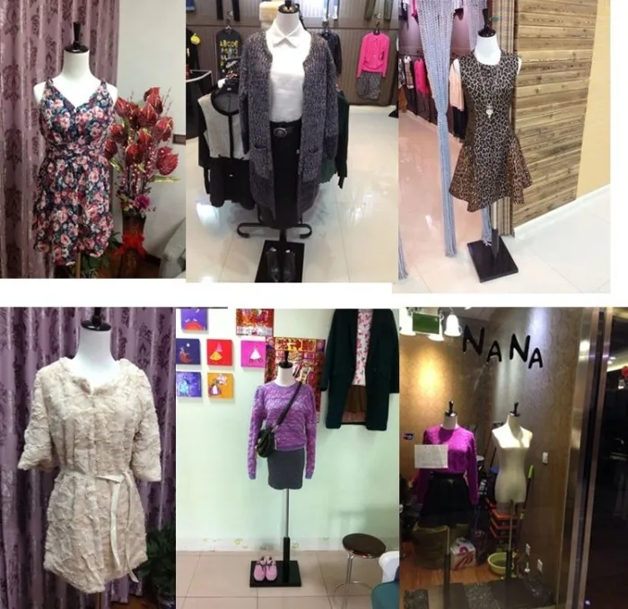 Высококачественный манекен для тела женский из ткани с регулируемыми руками