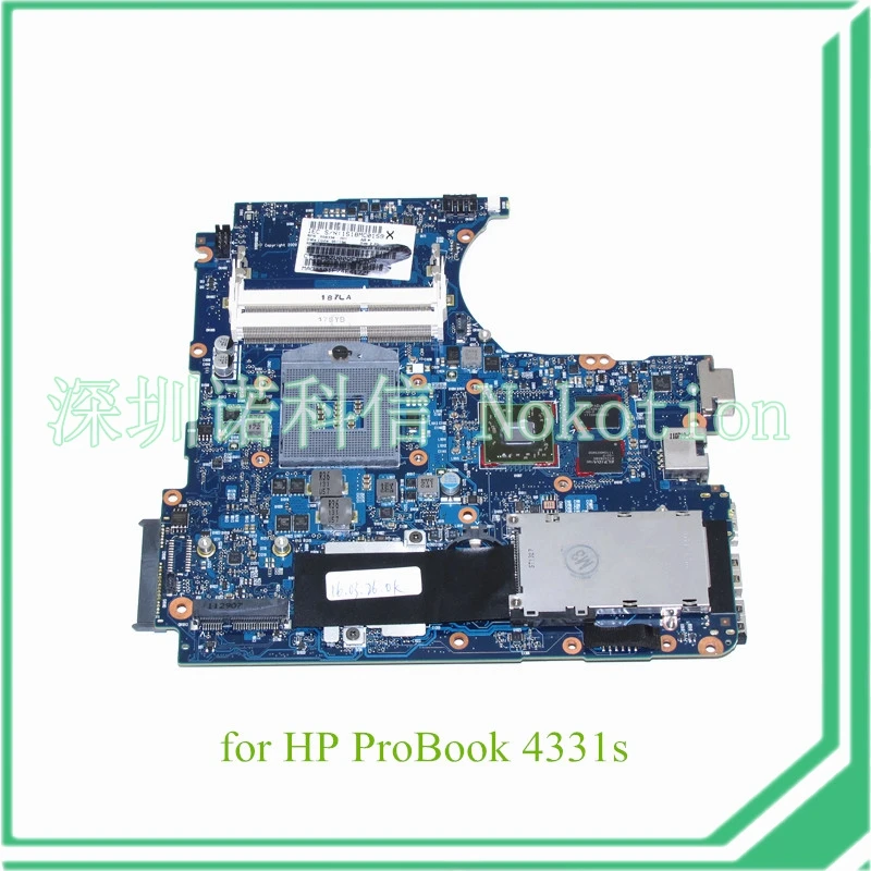 Материнская плата NOKOTION 658334-001 для ноутбука hp probook 4331S 4431 S чипсет HM65 HD6490M 512M DSC graphics