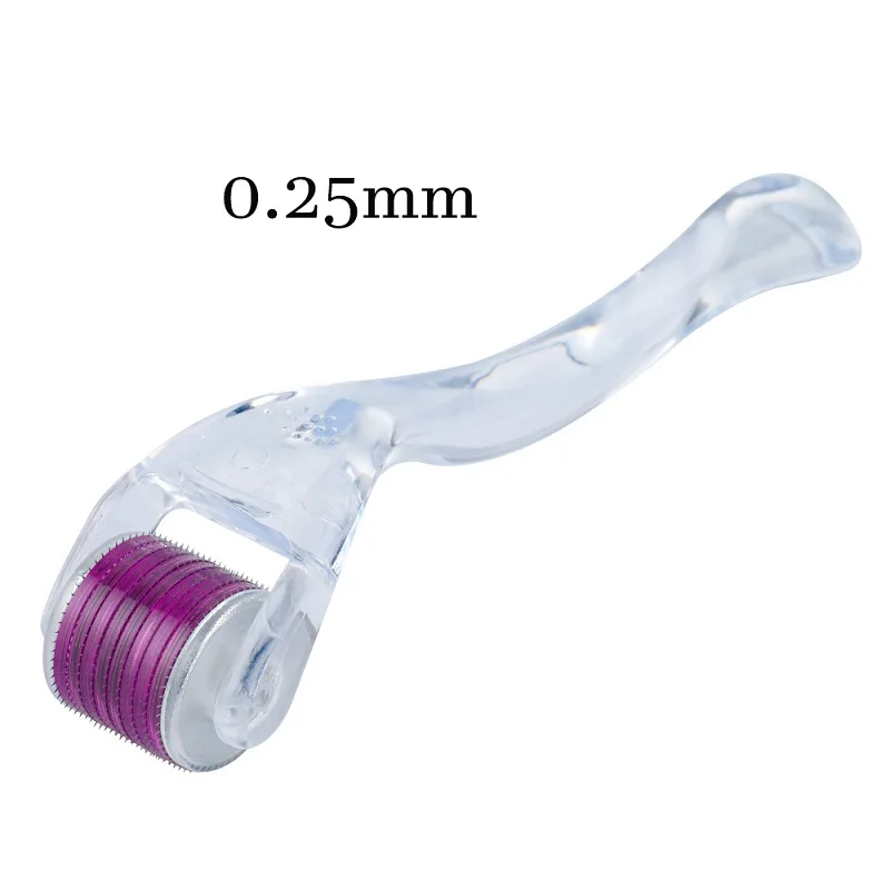 0.25mm DRS 540 микро иглы Дерма ролик ранга Титана микроиглы ролик медицинская терапия Уход за кожей лечение - Цвет: 0.25mm